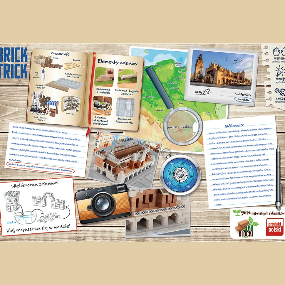 Brick Trick Podróże - Sukiennice