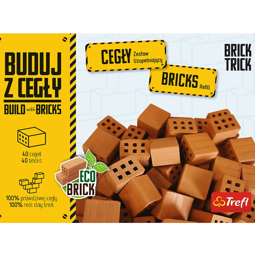 Brick Trick cegły połówki 40 sztuk