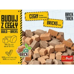 Brick Trick cegły zamkowe mozaika 70 sztuk