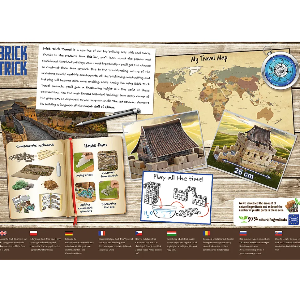 Brick Trick Travel - Great Wall of China