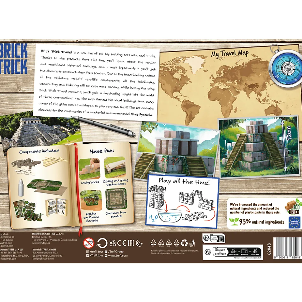 Brick Trick Travel - Piramida Schodkowa