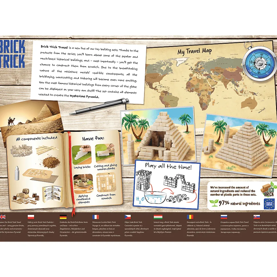 Brick Trick Travel - Piramida