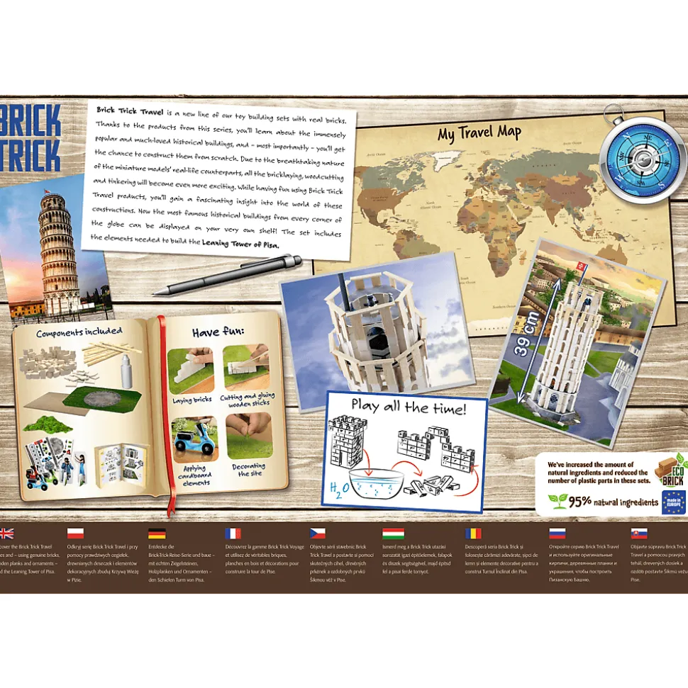 Brick Trick Travel - Pisa