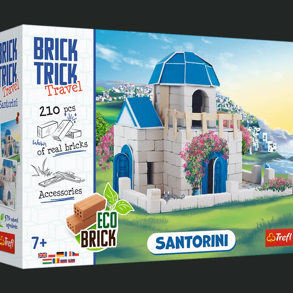 Brick Trick Travel - Santorini