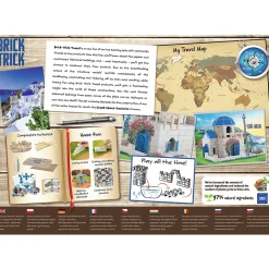 Brick Trick Travel - Santorini