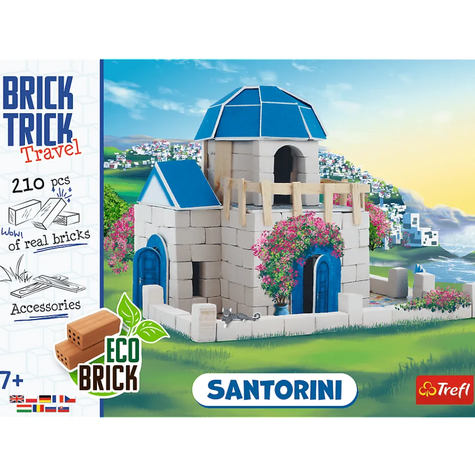 Brick Trick Travel - Santorini