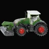 Fendt 942 Vario z kosiarką czołową