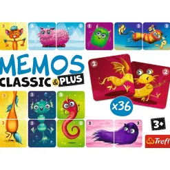 GRA - Memos classic&plus Urocze potworki