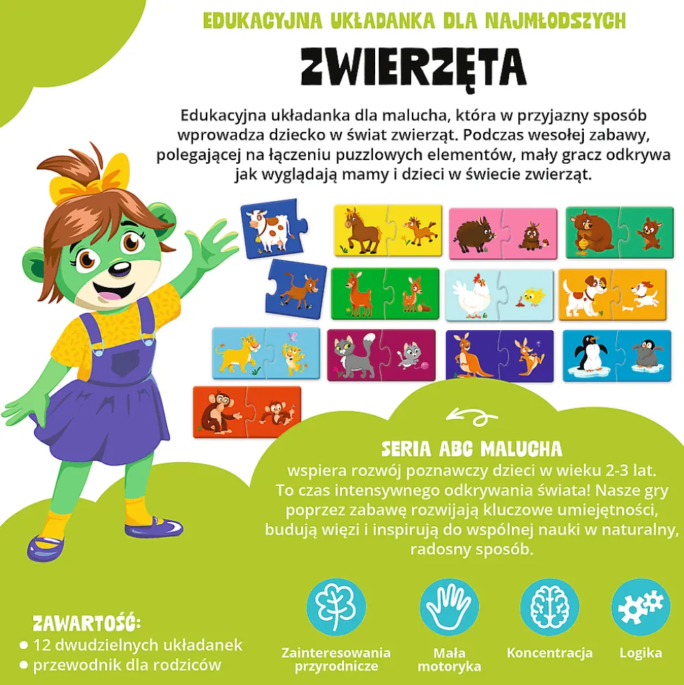 Gra dla dzieci ABC Malucha, Zwierzęta