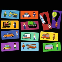 Gra dla dzieci ABC Malucha, Pojazdy