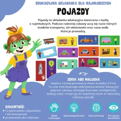 Gra dla dzieci ABC Malucha, Pojazdy