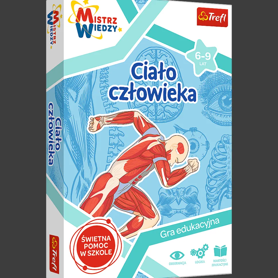 Gra dla dzieci Ciało człowieka Mistrz Wiedzy