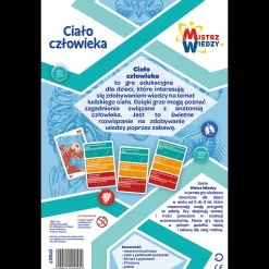 Gra dla dzieci Ciało człowieka Mistrz Wiedzy