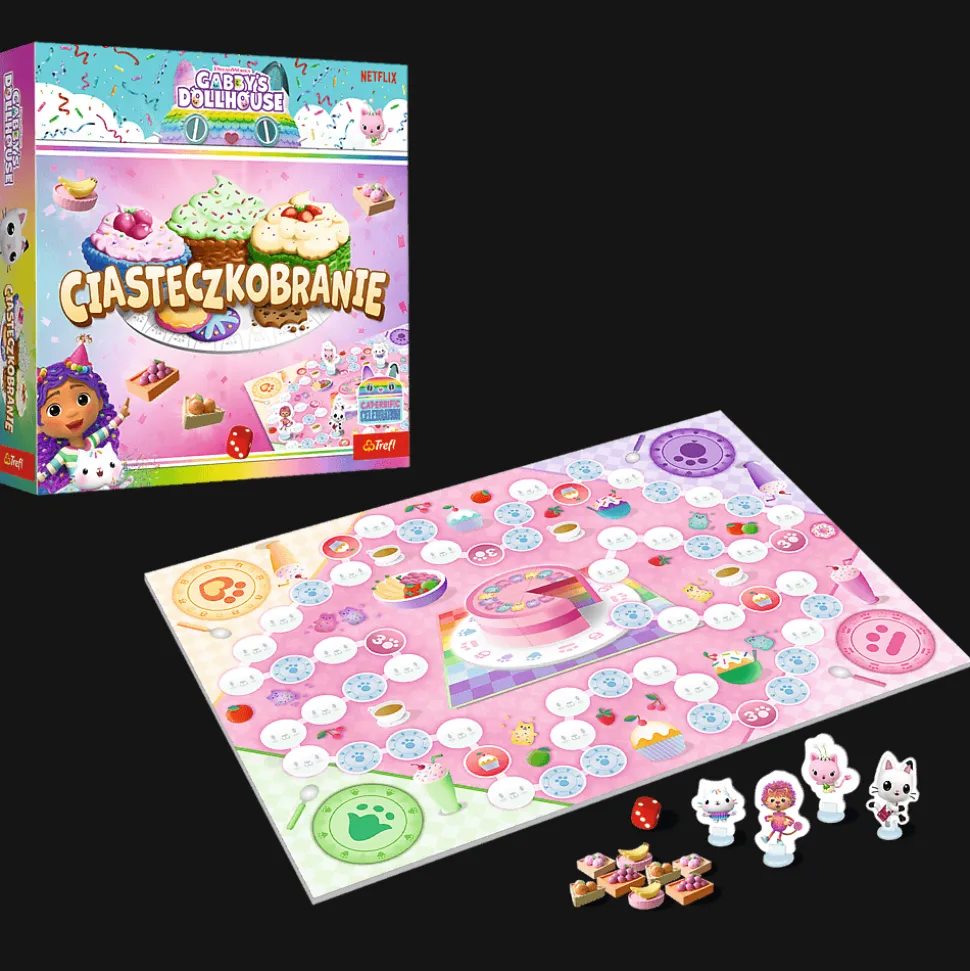 Gra dla dzieci Ciasteczkobranie, Koci Domek Gabi