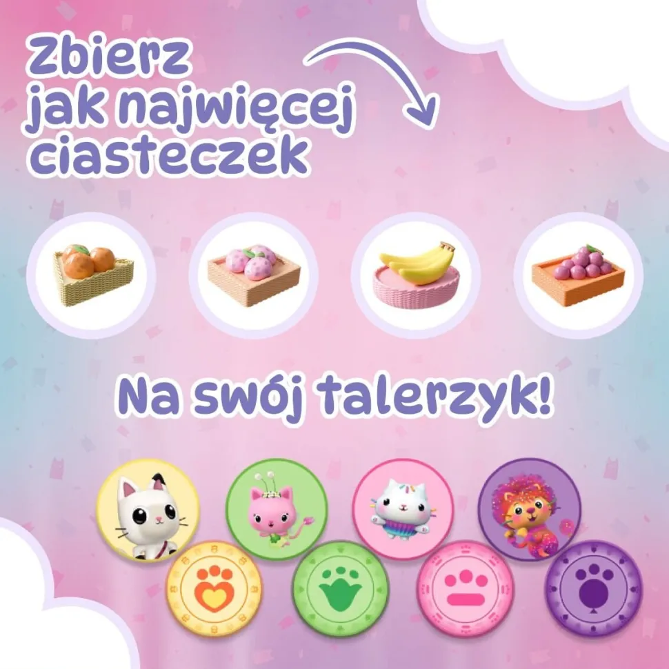 Gra dla dzieci Ciasteczkobranie, Koci Domek Gabi