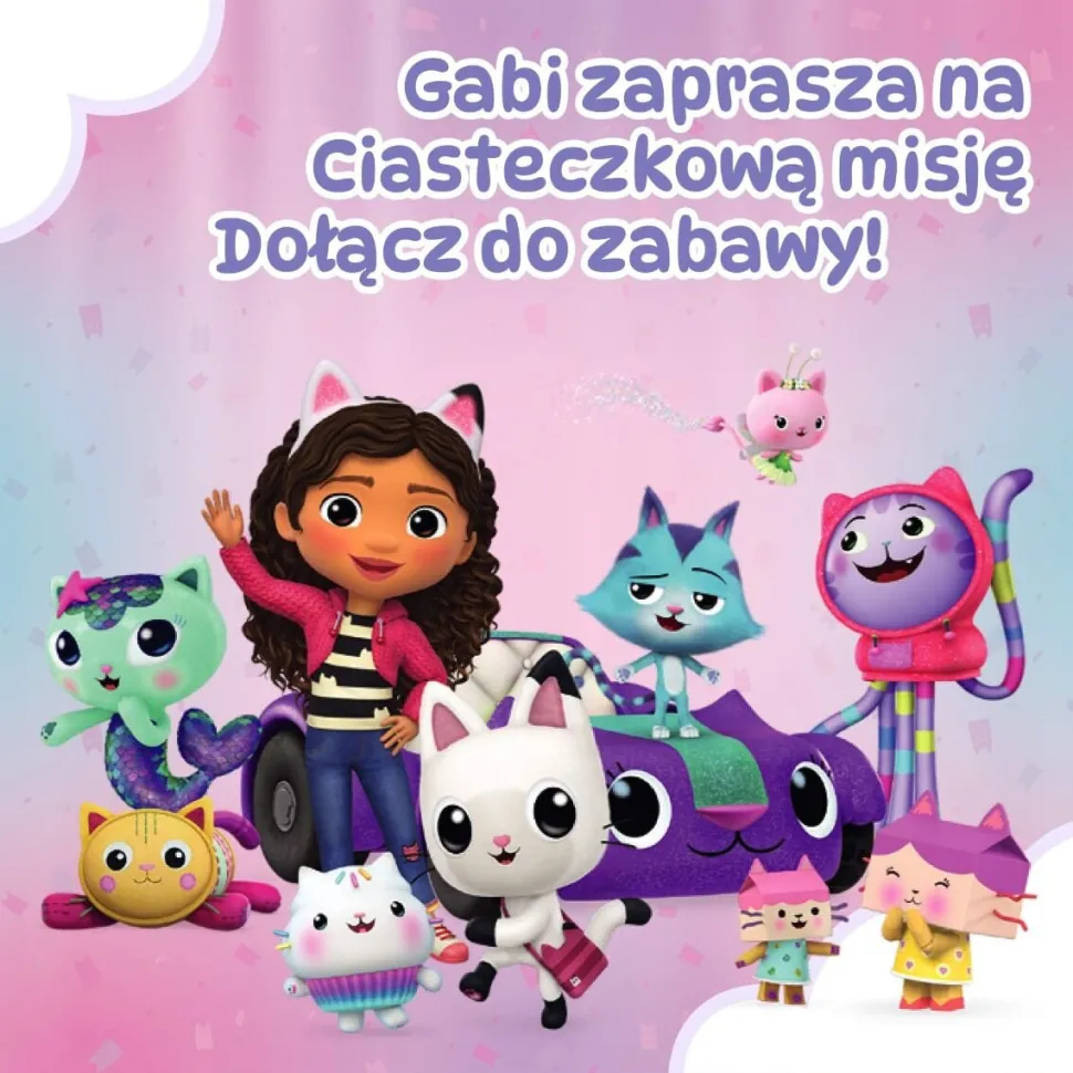 Gra dla dzieci Ciasteczkobranie, Koci Domek Gabi