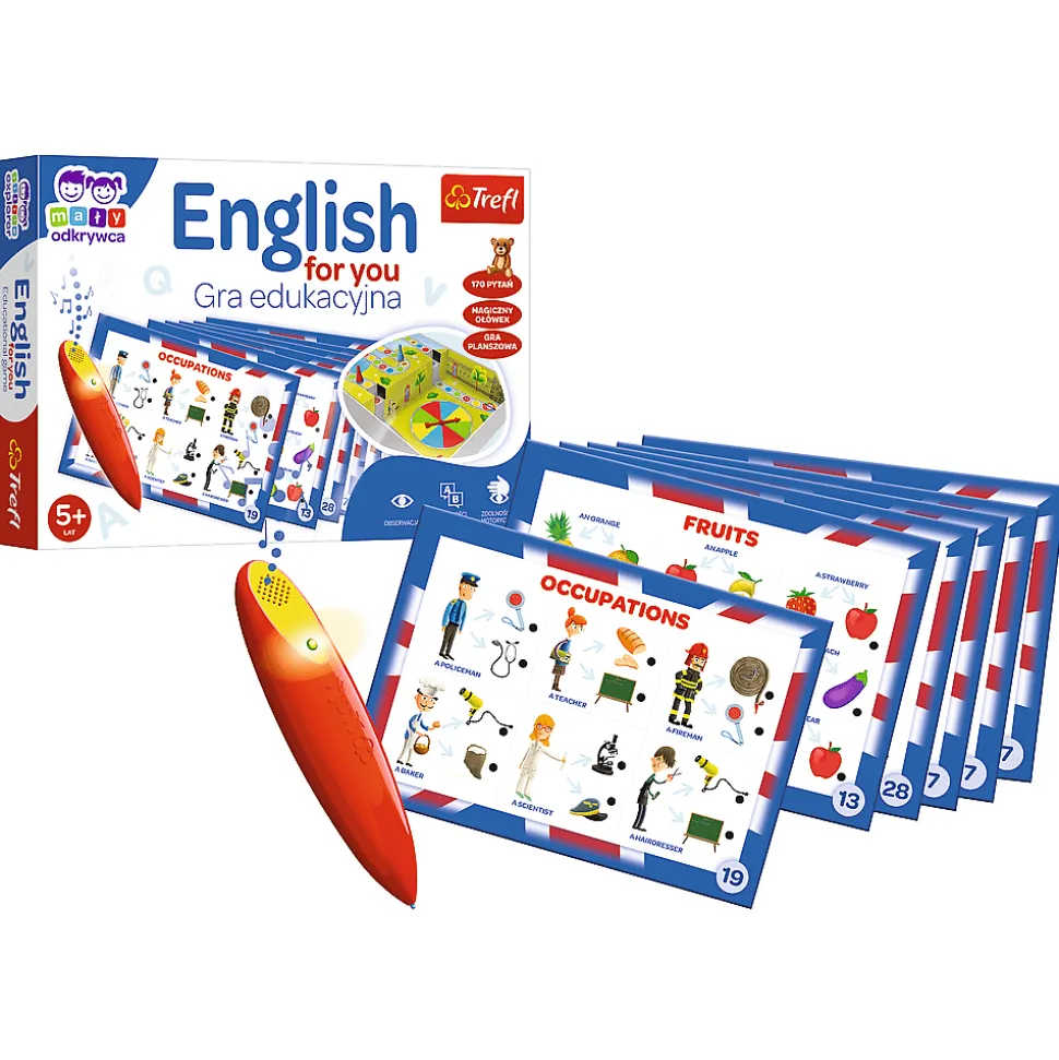 Gra dla dzieci English for you Magiczny ołówek