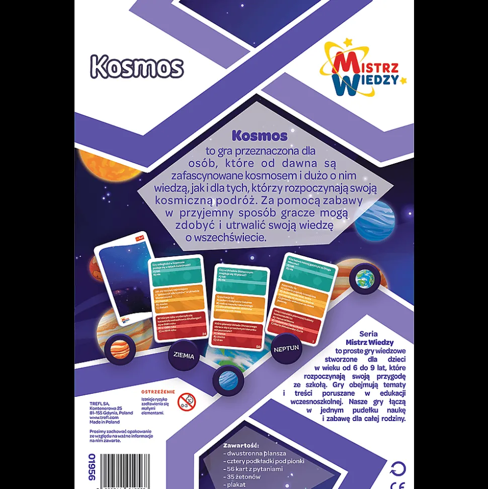Gra dla dzieci Kosmos Mistrz Wiedzy