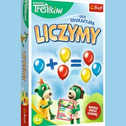 Gra dla dzieci Liczymy Rodzina Treflików