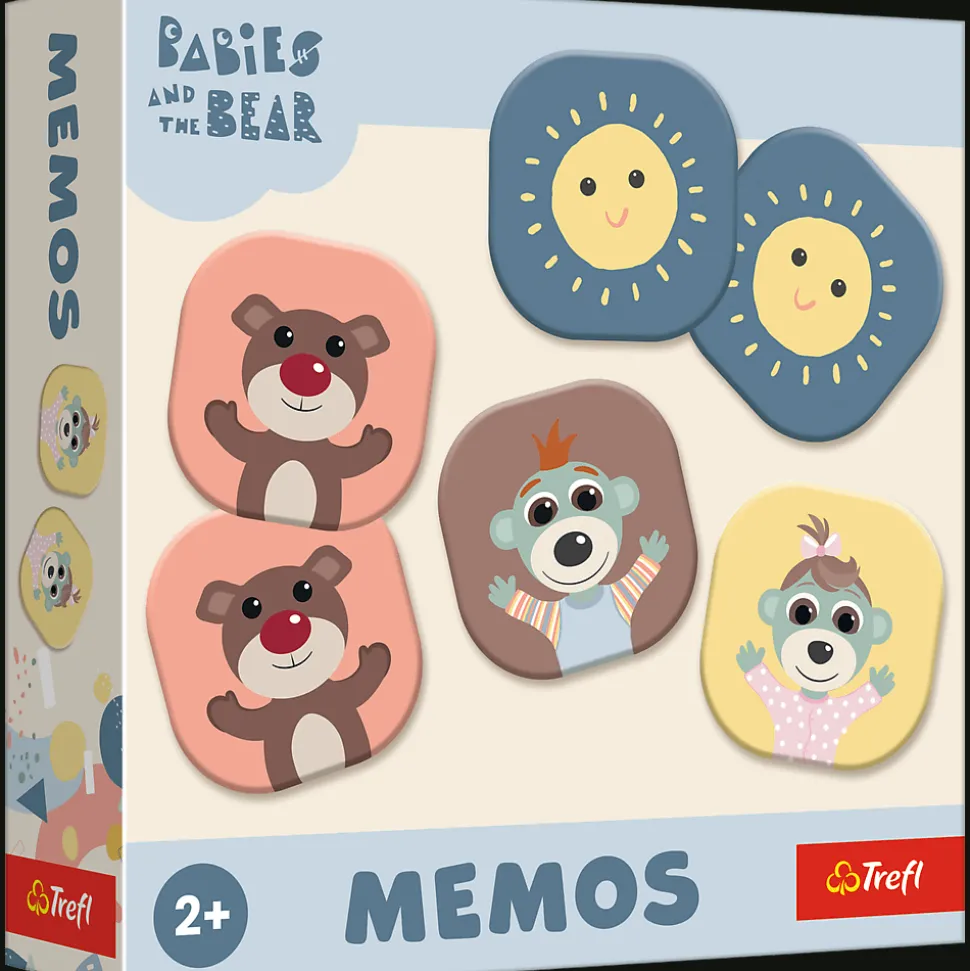 Gra dla dzieci Memos, Bobaski i Miś