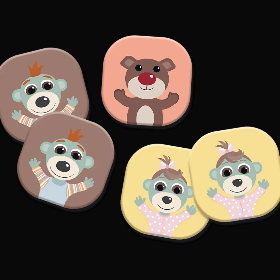 Gra dla dzieci Memos, Bobaski i Miś