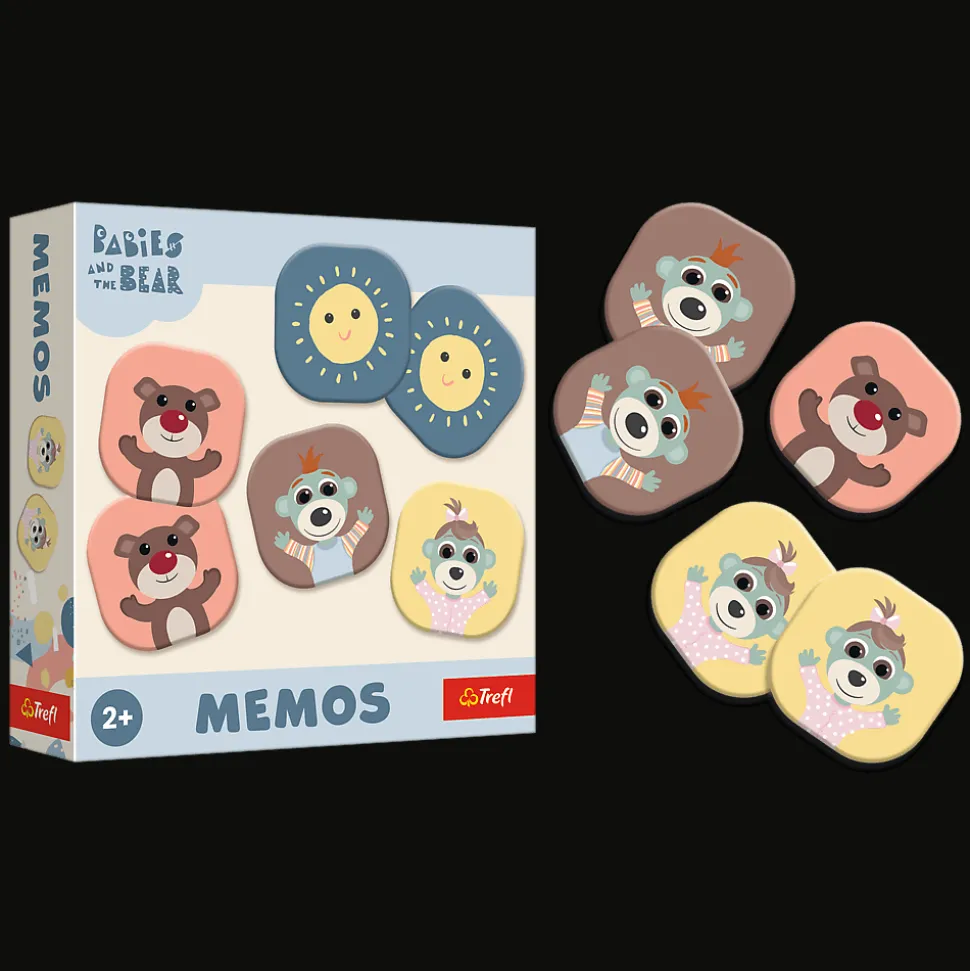 Gra dla dzieci Memos, Bobaski i Miś