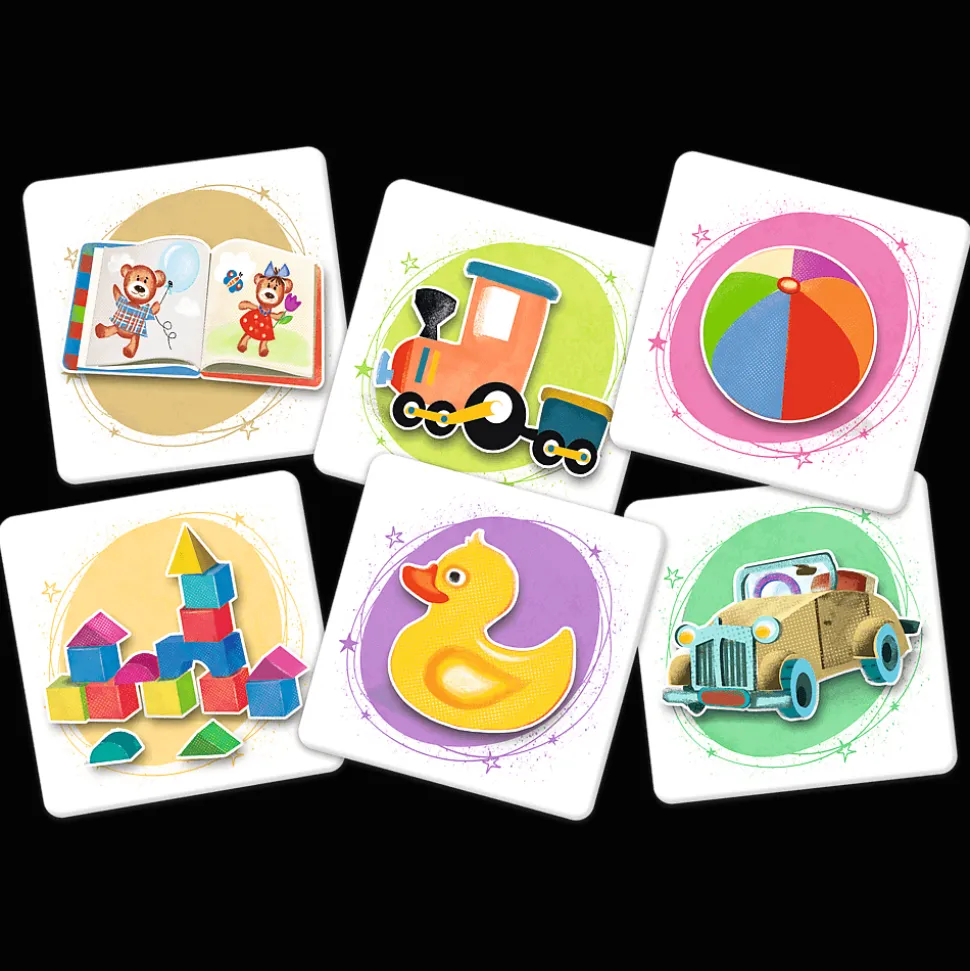 Gra dla dzieci Mój pierwszy Memos Dobranoc, Trefliki na noc