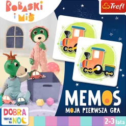Gra dla dzieci Mój pierwszy Memos Dobranoc, Trefliki na noc