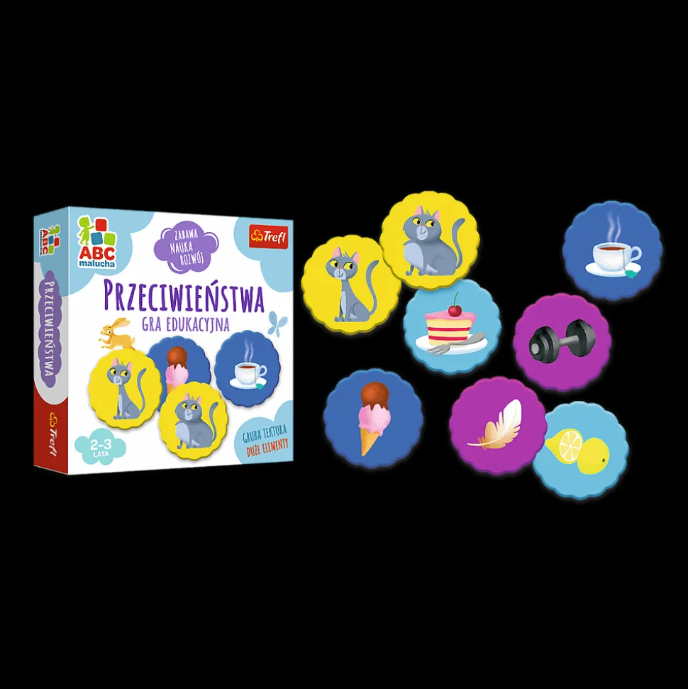Gra dla dzieci Przeciwieństwa ABC Malucha