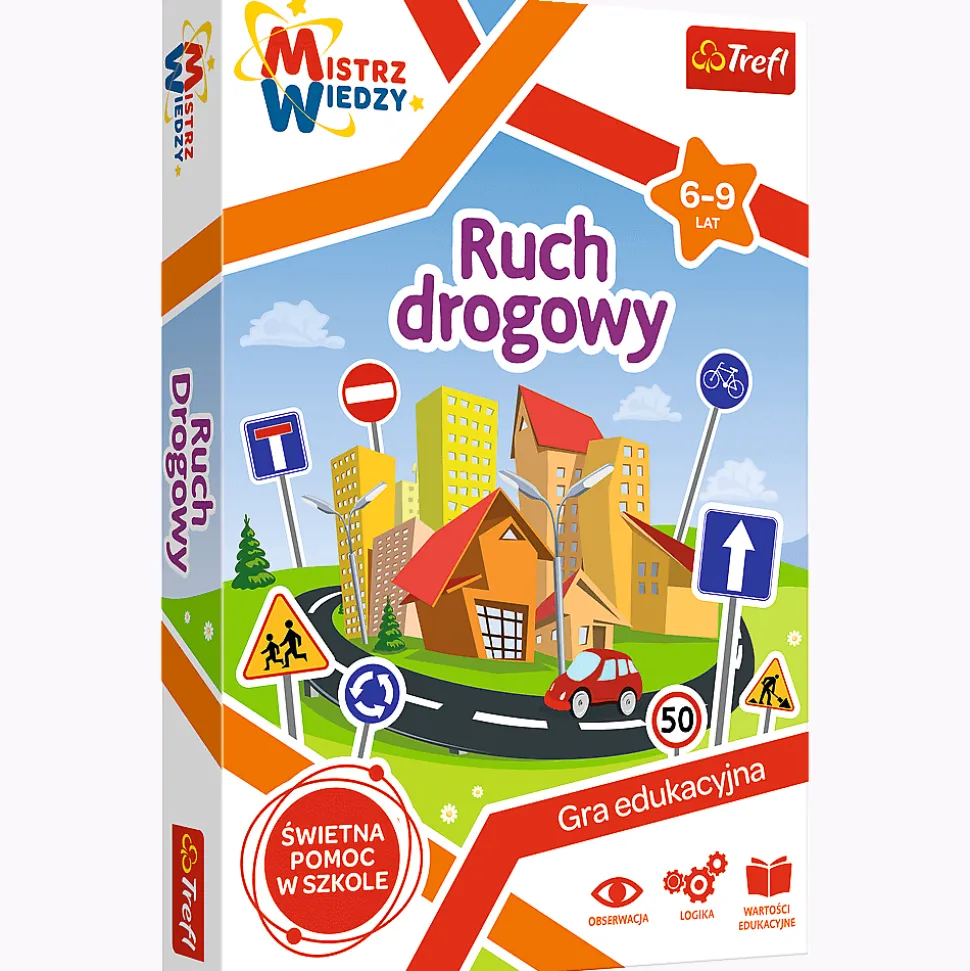 Gra dla dzieci Ruch drogowy Mistrz Wiedzy