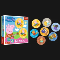 Gra dla dzieci Świnka Peppa Memos Peppa