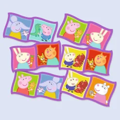 Gra dla dzieci Świnka Peppa Domino Peppa