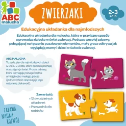 Gra dla dzieci Zwierzaki ABC Malucha