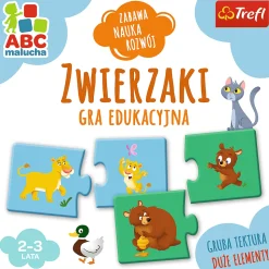 Gra dla dzieci Zwierzaki ABC Malucha