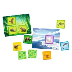 Gra dla dzieci Zwierzęta Świata Rodzina Treflików