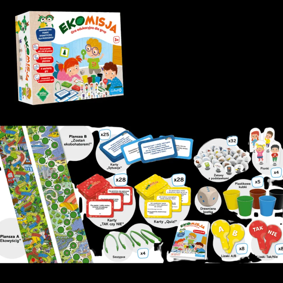 Gra edukacyjna dla grupy EkoMisja, Rodzina Treflików