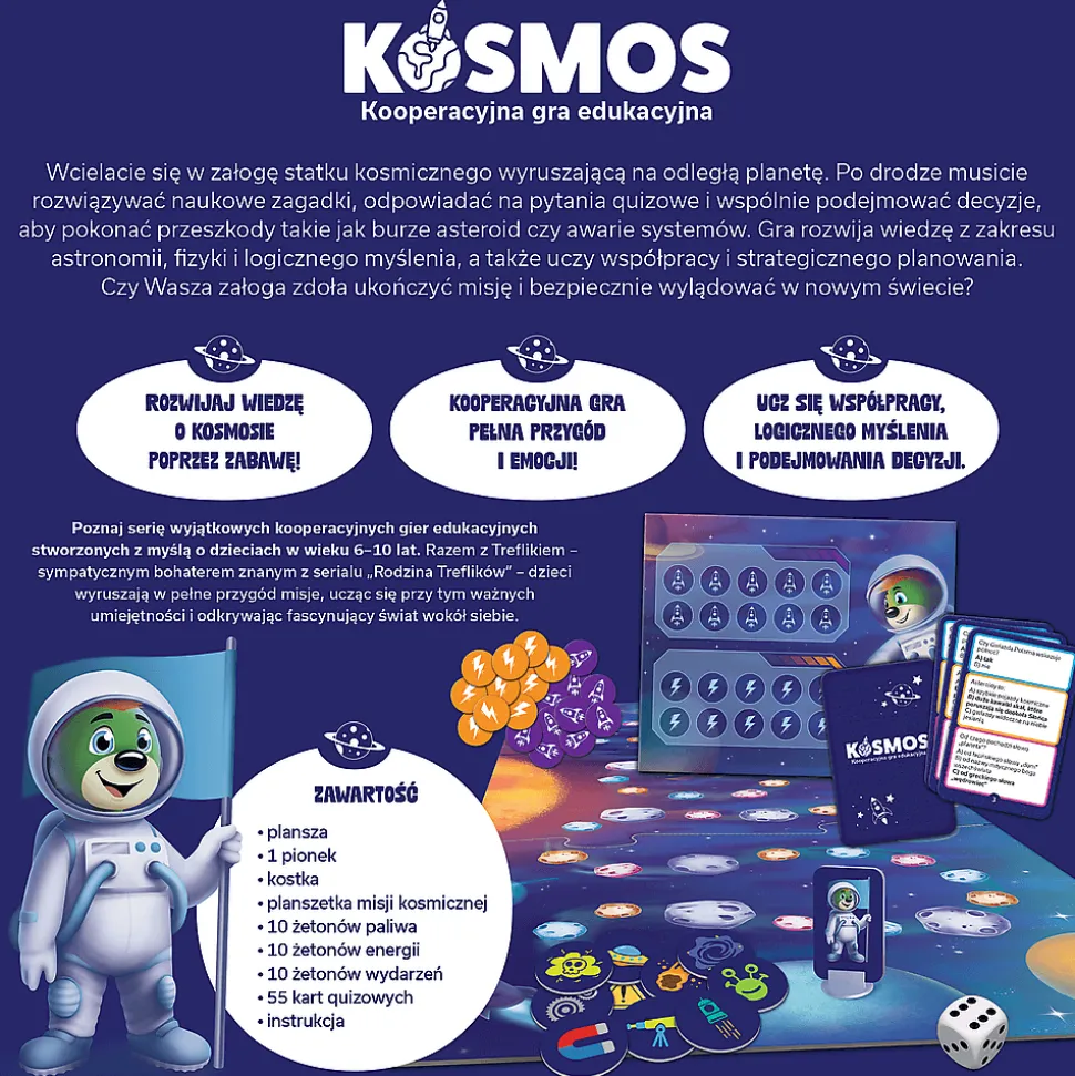 Gra edukacyjna Kosmos, Rodzina Treflików