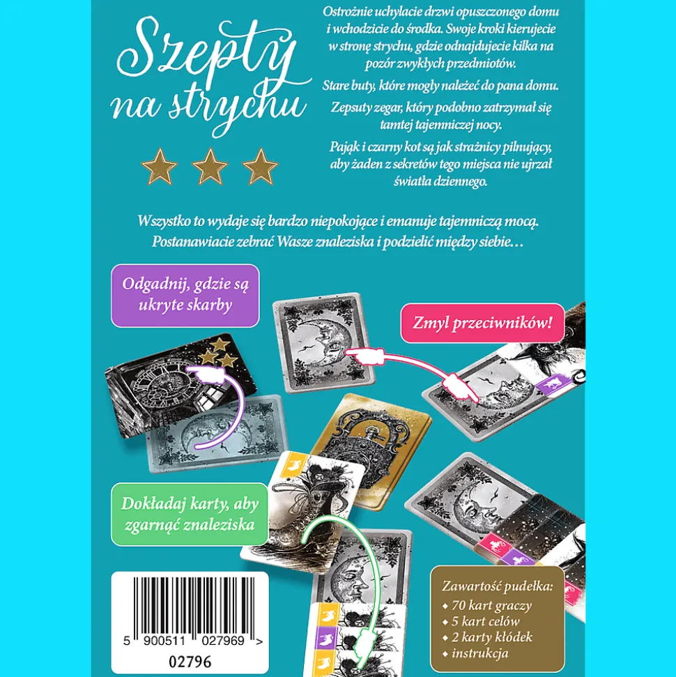 Gra karciana Szepty na strychu