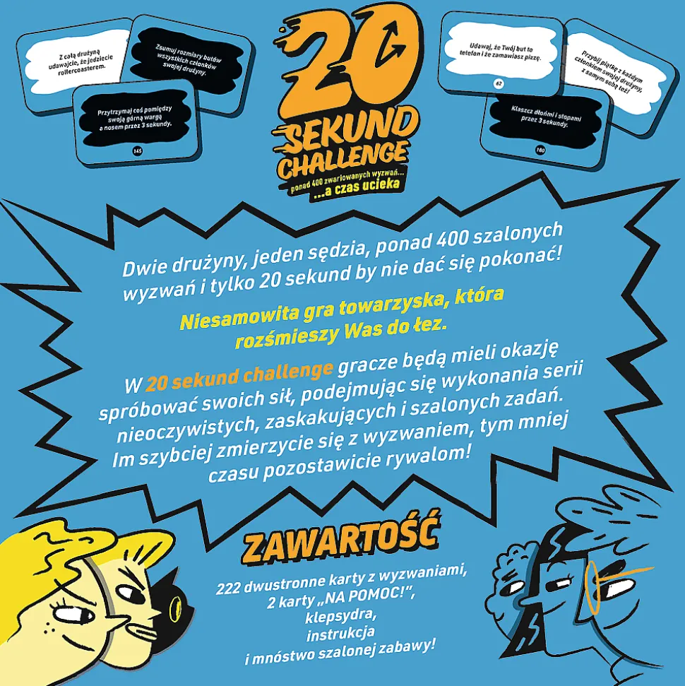 Gra planszowa 20 sekund challenge