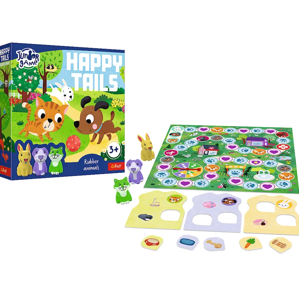 Gra planszowa dla dzieci Happy Tails