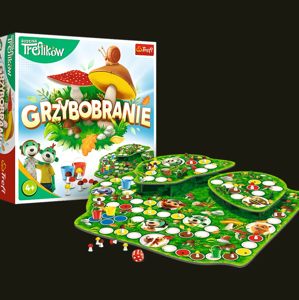 Gra planszowa Grzybobranie Rodzina Treflików