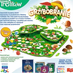 Gra planszowa Grzybobranie Rodzina Treflików