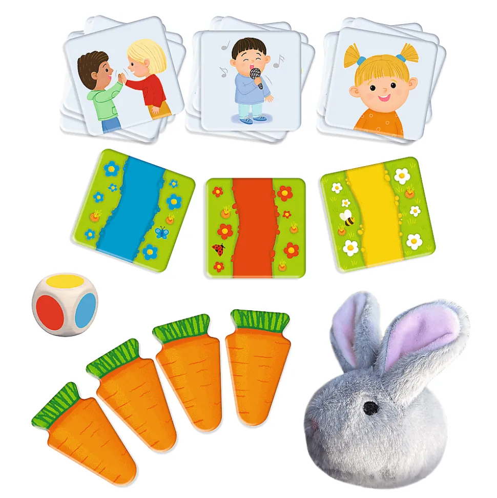 Gra planszowa Hop Hop! Bobaski i Miś