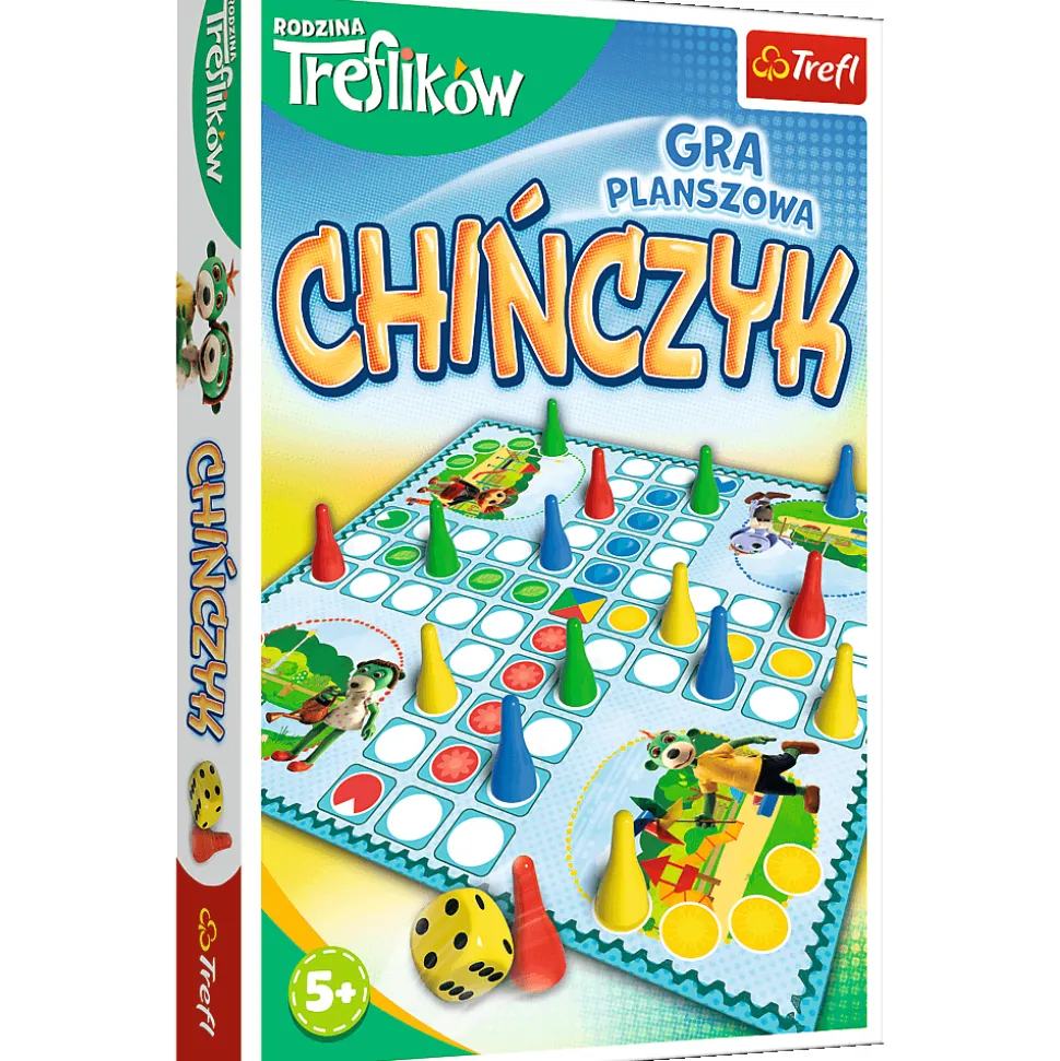 Gra planszowa Rodzina Treflików Chińczyk Trefliki