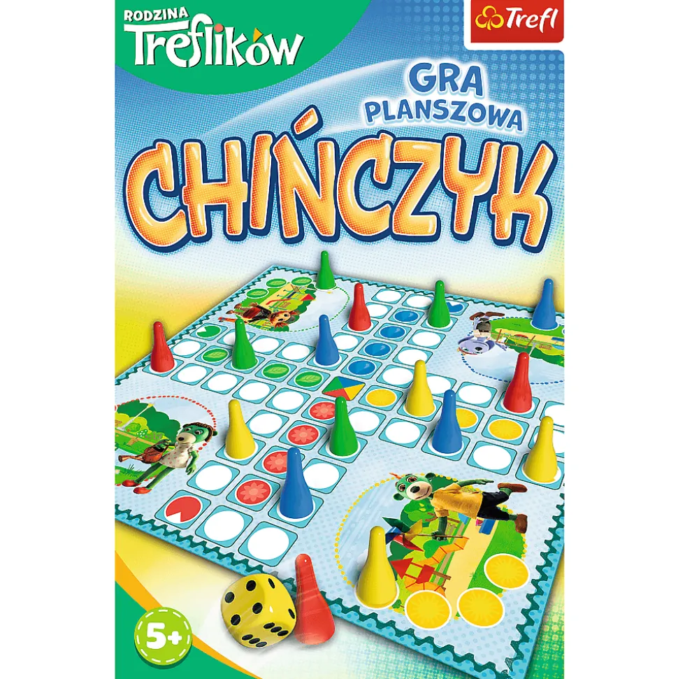 Gra planszowa Rodzina Treflików Chińczyk Trefliki