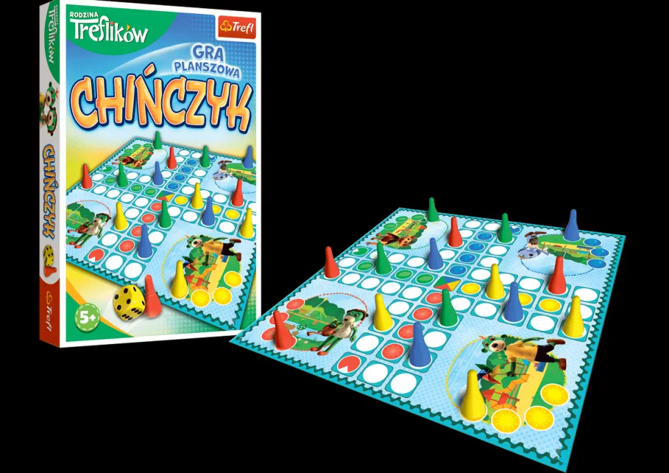 Gra planszowa Rodzina Treflików Chińczyk Trefliki