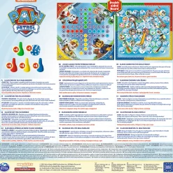 Gra planszowa 2w1 Chińczyk Psi Patrol