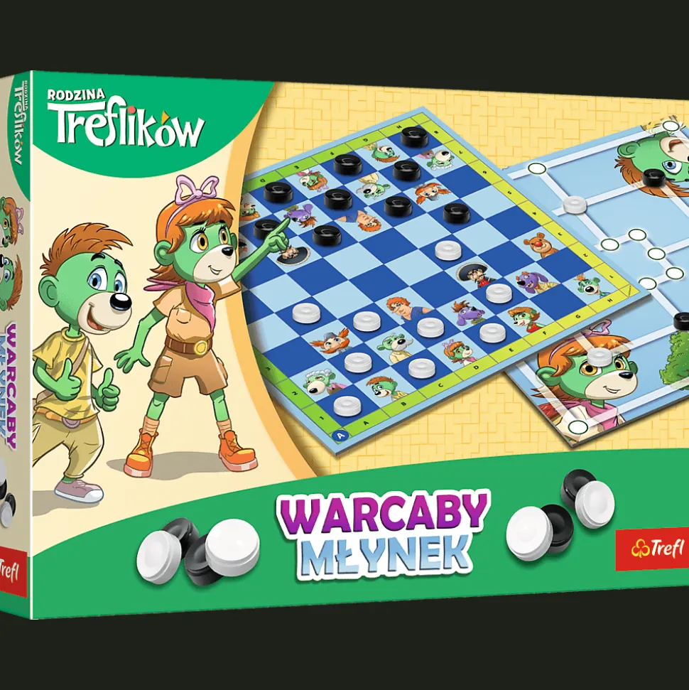 Gra planszowa Warcaby i Młynek, Rodzina Treflików
