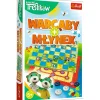 Gra planszowa Warcaby i Młynek Rodzina Treflików