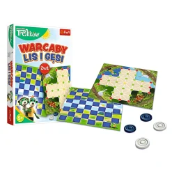Gra planszowa Warcaby, Lis i Gęsi Rodzina Treflików